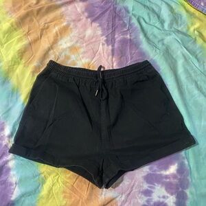Forever 21 black tie waist Shorts